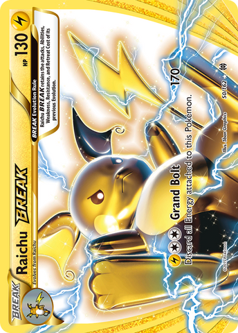 Raichu BREAK (50/162) [XY: BREAKthrough] - The Mythic Store | 24h Order Processing