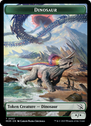 Soldier // Dinosaur Double-Sided Token [March of the Machine Tokens] - The Mythic Store | 24h Order Processing
