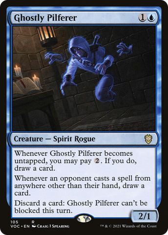 Ghostly Pilferer [Innistrad: Crimson Vow Commander] - The Mythic Store | 24h Order Processing