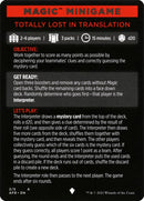 Totally Lost in Translation (Magic Minigame) [Dungeons & Dragons: Adventures in the Forgotten Realms Minigame] - The Mythic Store | 24h Order Processing