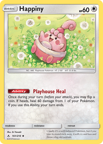 Happiny (161/214) [Sun & Moon: Unbroken Bonds] - The Mythic Store | 24h Order Processing