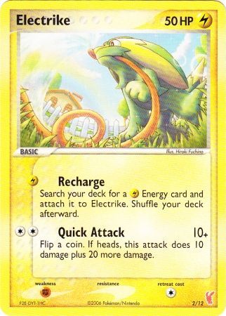 Electrike (2/12) [EX: Trainer Kit 2 - Plusle] - The Mythic Store | 24h Order Processing