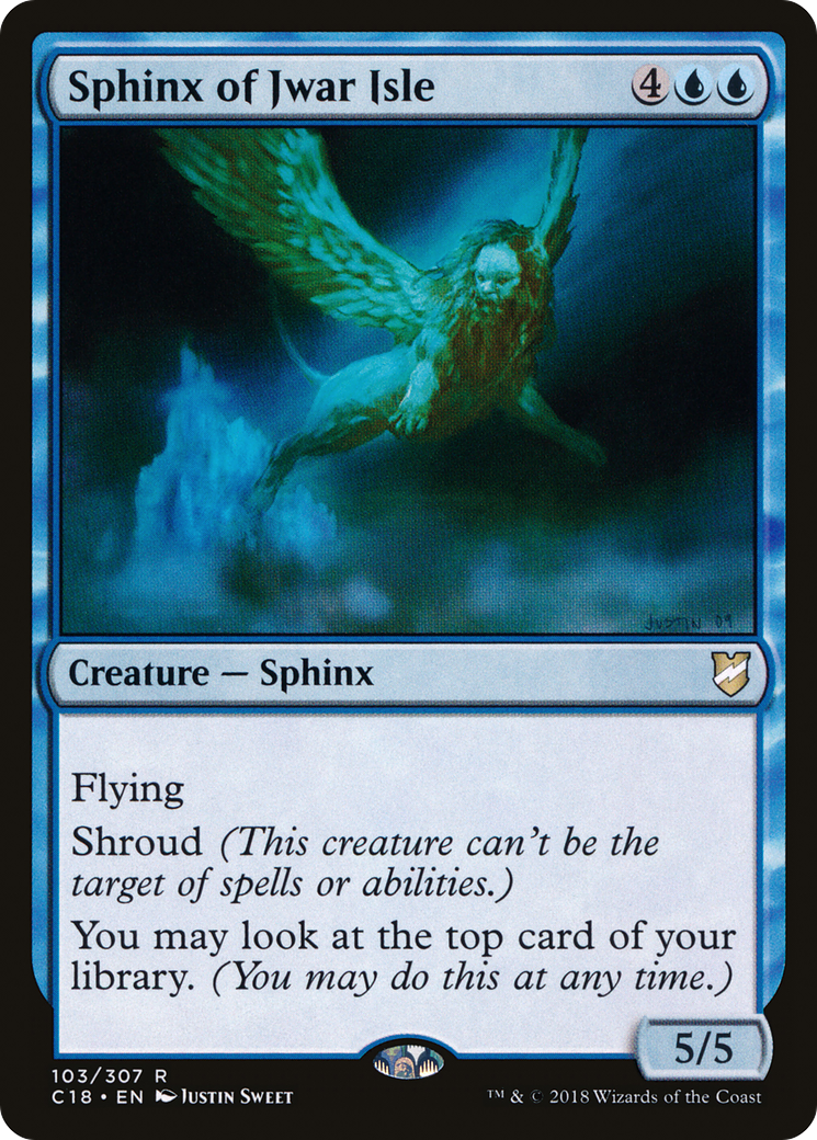 Sphinx of Jwar Isle [Commander 2018] - The Mythic Store | 24h Order Processing