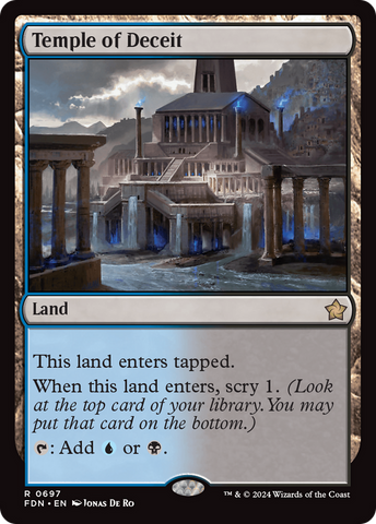 Temple of Deceit [Foundations] - The Mythic Store | 24h Order Processing