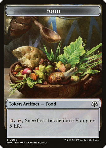 Food Token [March of the Machine] - The Mythic Store | 24h Order Processing