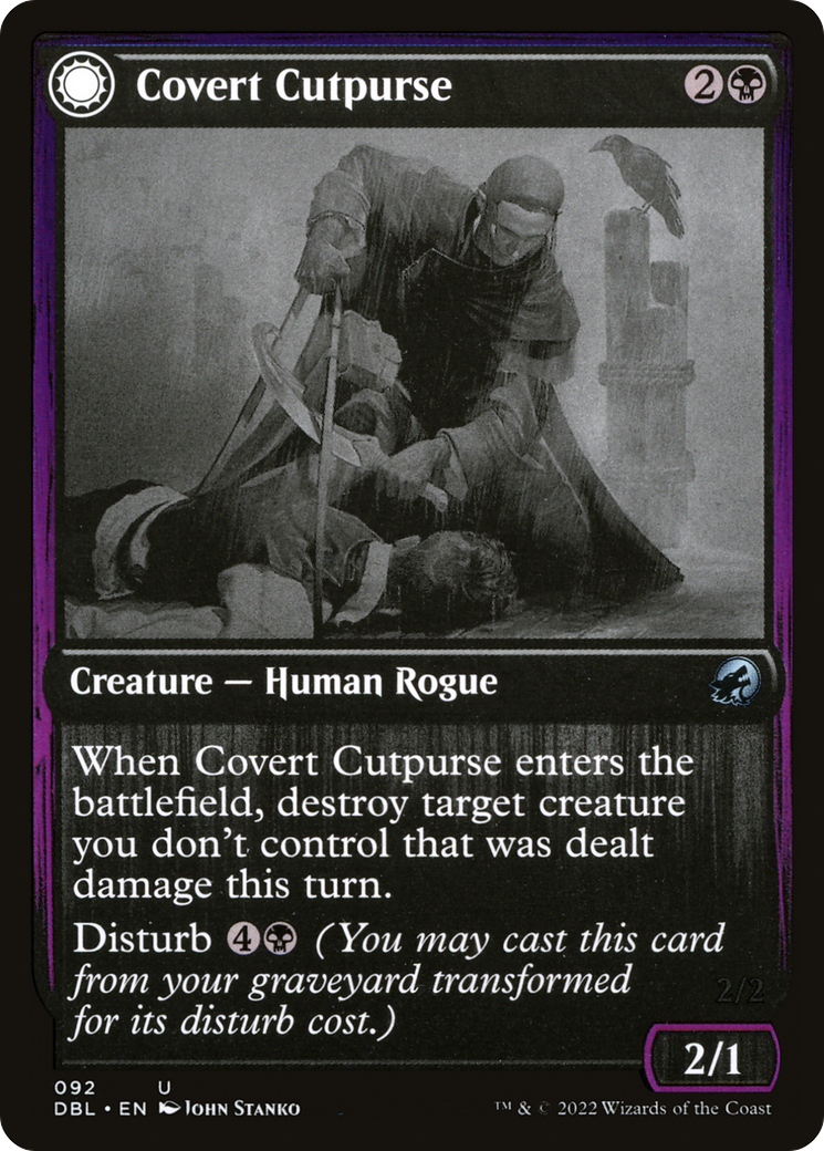 Covert Cutpurse // Covetous Geist [Innistrad: Double Feature] - The Mythic Store | 24h Order Processing