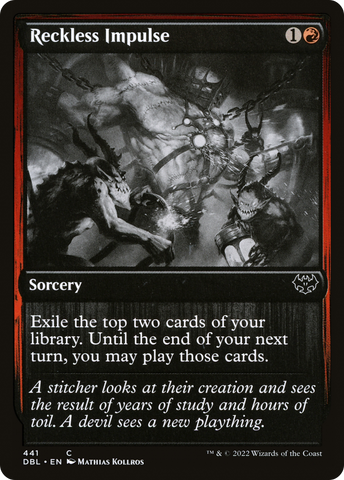 Reckless Impulse [Innistrad: Double Feature] - The Mythic Store | 24h Order Processing