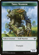 Treasure // Troll Warrior Double-Sided Token [Kaldheim Tokens] - The Mythic Store | 24h Order Processing