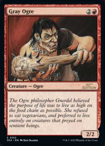 Gray Ogre [30th Anniversary Edition] - The Mythic Store | 24h Order Processing