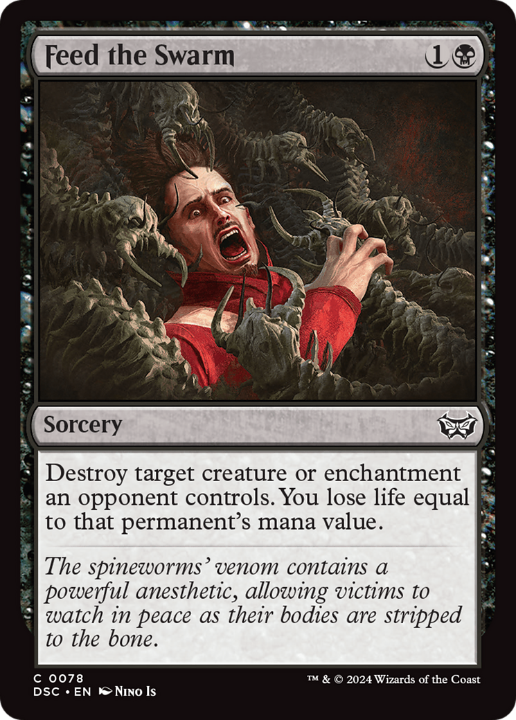 Feed the Swarm [Duskmourn: House of Horror Commander] - The Mythic Store | 24h Order Processing