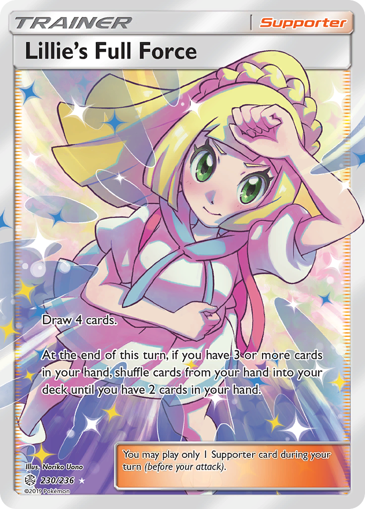 Lillie's Full Force (230/236) [Sun & Moon: Cosmic Eclipse] - The Mythic Store | 24h Order Processing