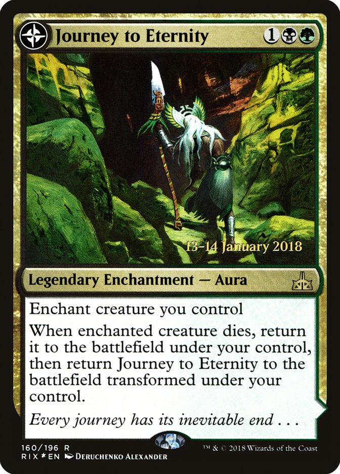 Journey to Eternity // Atzal, Cave of Eternity [Rivals of Ixalan Prerelease Promos] - The Mythic Store | 24h Order Processing