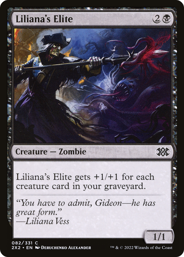 Liliana's Elite [Double Masters 2022] - The Mythic Store | 24h Order Processing