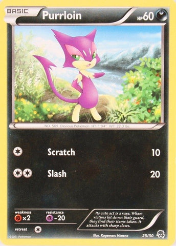 Purrloin (25/30) [Black & White: Trainer Kit - Zoroark] - The Mythic Store | 24h Order Processing
