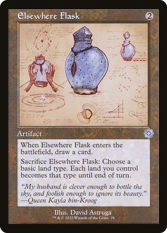 Elsewhere Flask (Retro Schematic) [The Brothers' War Retro Artifacts] - The Mythic Store | 24h Order Processing