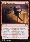 Rob the Archives [Streets of New Capenna] - The Mythic Store | 24h Order Processing