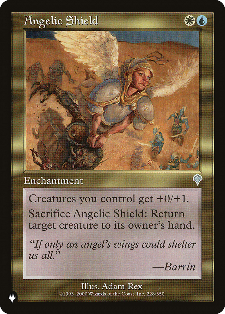 Angelic Shield [The List Reprints] - The Mythic Store | 24h Order Processing