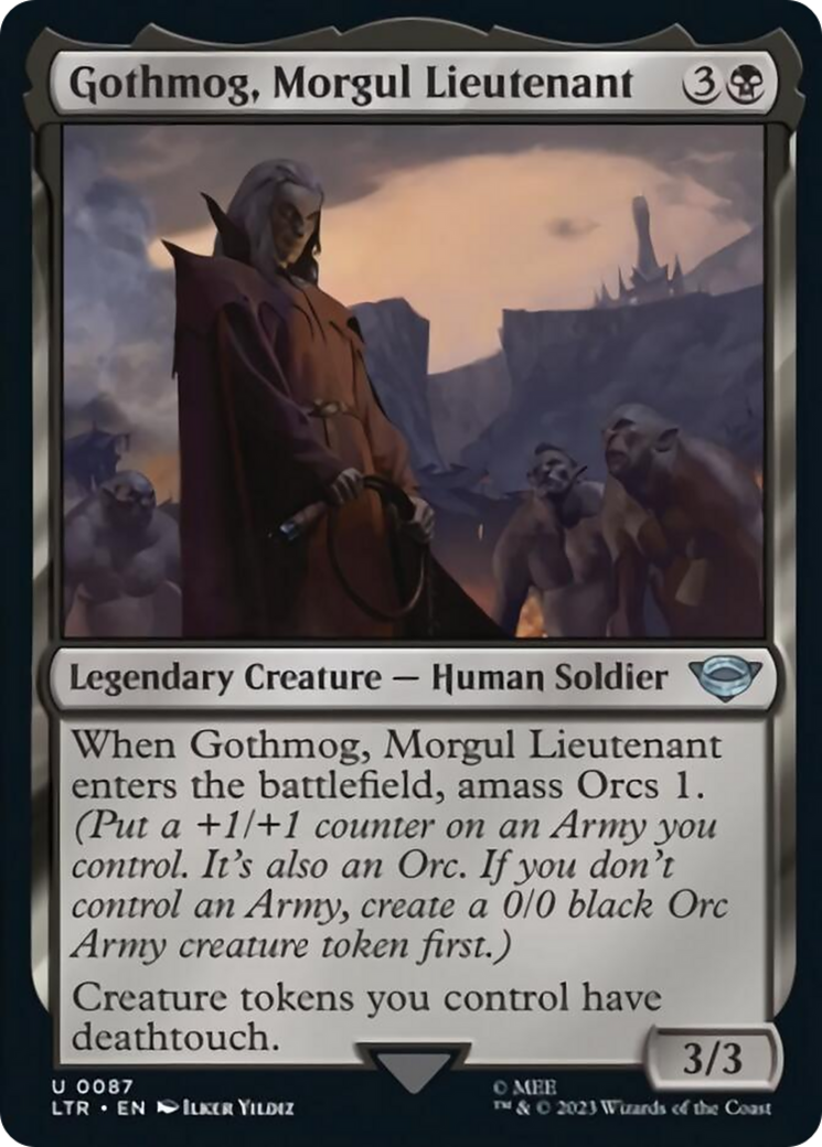 Gothmog, Morgul Lieutenant [The Lord of the Rings: Tales of Middle-Earth] - The Mythic Store | 24h Order Processing