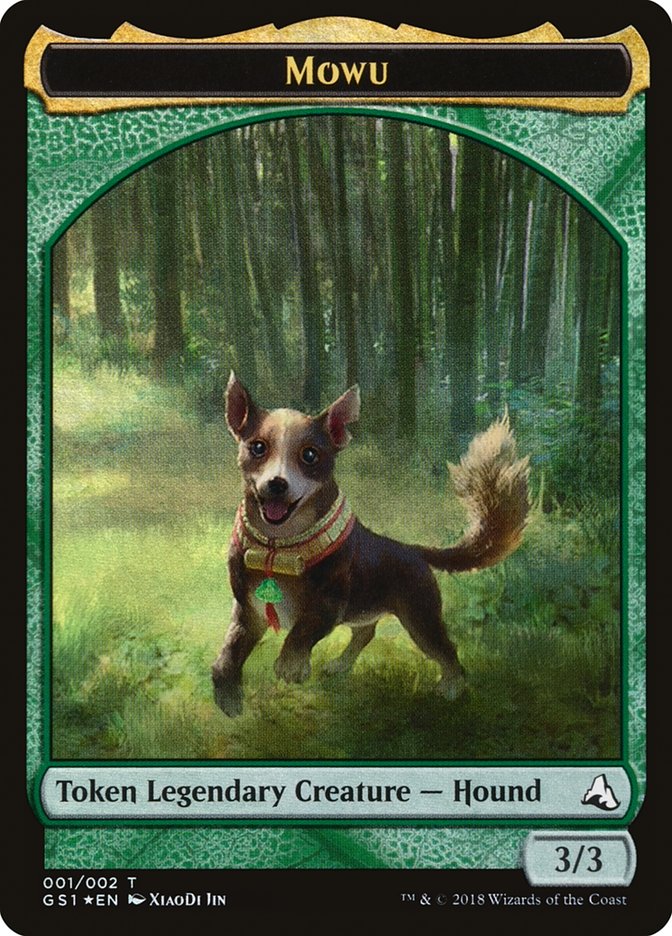 Mowu // Mowu Double-Sided Token [Global Series Jiang Yanggu & Mu Yanling] - The Mythic Store | 24h Order Processing