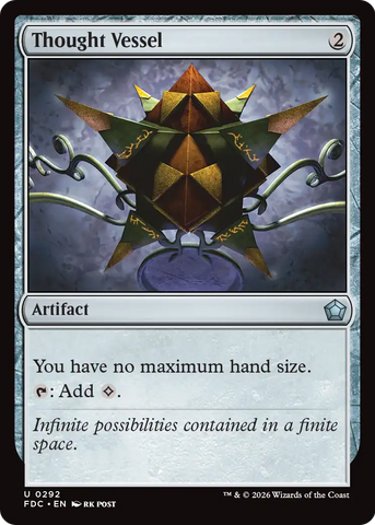 Thought Vessel [Foundations Commander] - The Mythic Store | 24h Order Processing