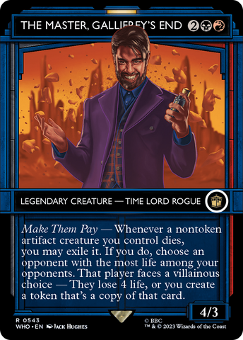 The Master, Gallifrey's End (Showcase) [Doctor Who] - The Mythic Store | 24h Order Processing