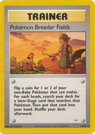 Pokemon Breeder Fields (62/64) [Neo Revelation Unlimited] - The Mythic Store | 24h Order Processing