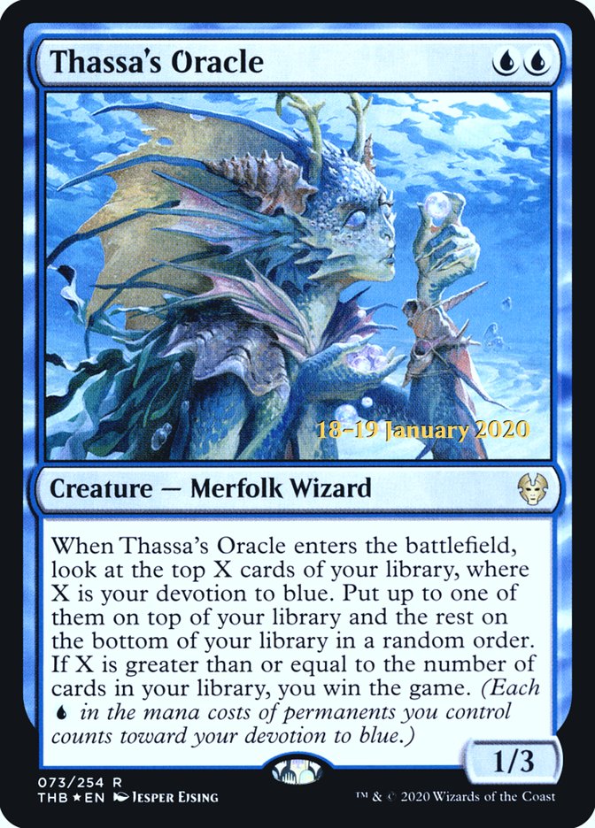 Thassa's Oracle [Theros Beyond Death Prerelease Promos] - The Mythic Store | 24h Order Processing