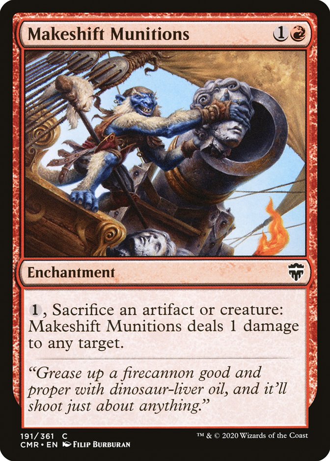 Makeshift Munitions [Commander Legends] - The Mythic Store | 24h Order Processing