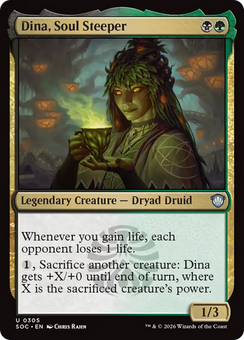Dina, Soul Steeper [Secrets of Strixhaven Commander] - The Mythic Store | 24h Order Processing