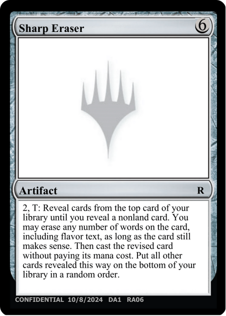Sharp Eraser [Unknown Event] - The Mythic Store | 24h Order Processing