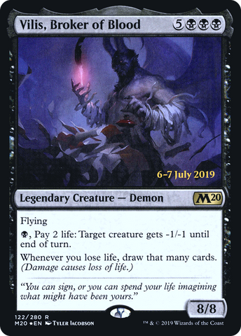 Vilis, Broker of Blood [Core Set 2020 Prerelease Promos] - The Mythic Store | 24h Order Processing