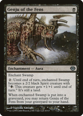 Genju of the Fens [Duel Decks: Garruk vs. Liliana] - The Mythic Store | 24h Order Processing