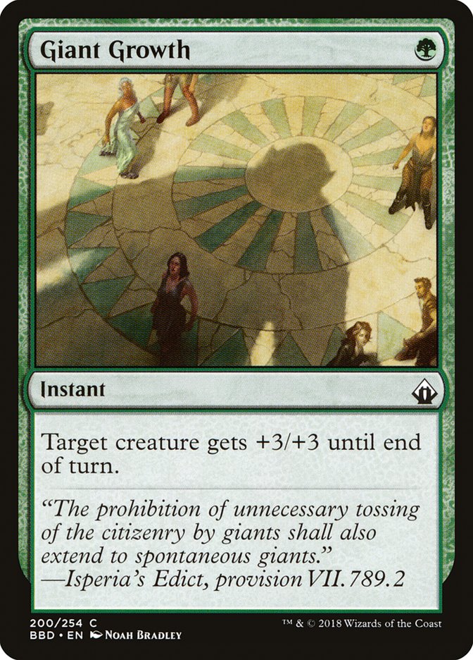 Giant Growth [Battlebond] - The Mythic Store | 24h Order Processing