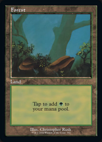 Forest (Retro) (592) [30th Anniversary Edition] - The Mythic Store | 24h Order Processing