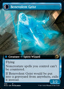 Malevolent Hermit // Benevolent Geist (Extended Art) [Innistrad: Midnight Hunt] - The Mythic Store | 24h Order Processing