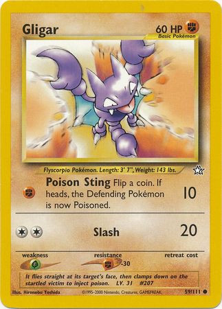 Gligar (59/111) [Neo Genesis Unlimited] - The Mythic Store | 24h Order Processing