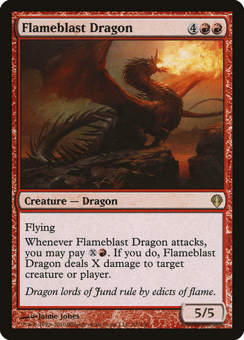 Flameblast Dragon [Archenemy] - The Mythic Store | 24h Order Processing