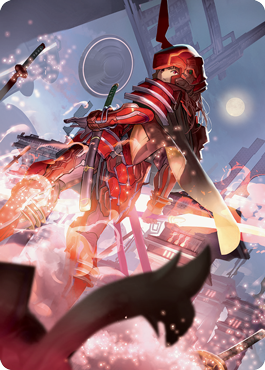 Peerless Samurai Art Card [Kamigawa: Neon Dynasty Art Series] - The Mythic Store | 24h Order Processing