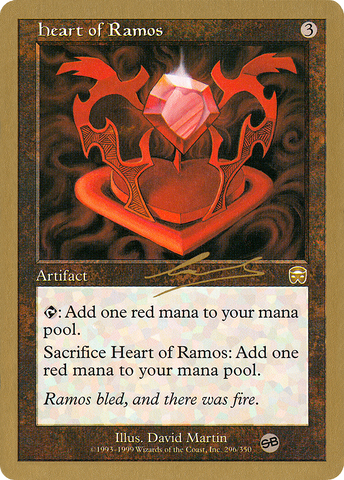 Heart of Ramos (Nicolas Labarre) (SB) [World Championship Decks 2000] - The Mythic Store | 24h Order Processing