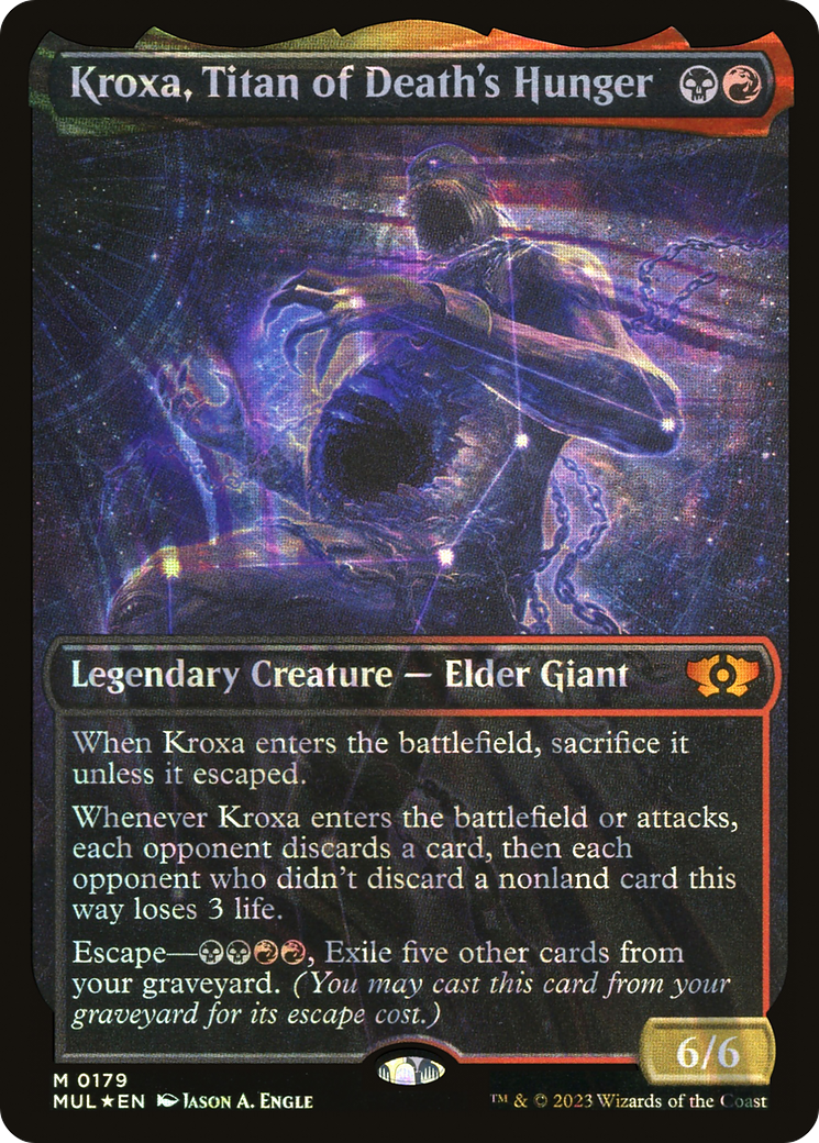 Kroxa, Titan of Death's Hunger (Halo Foil) [Multiverse Legends] - The Mythic Store | 24h Order Processing