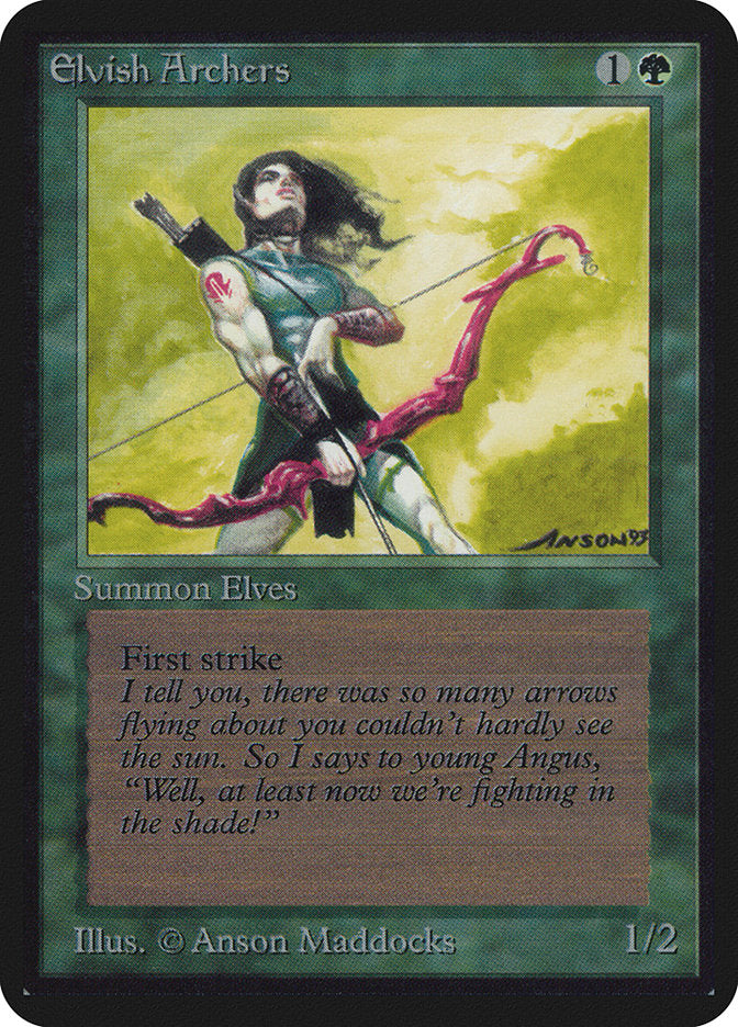 Elvish Archers [Alpha Edition] - The Mythic Store | 24h Order Processing