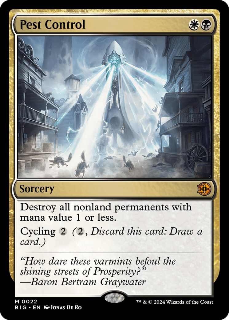 Pest Control [Outlaws of Thunder Junction: The Big Score] - The Mythic Store | 24h Order Processing