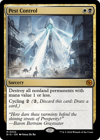 Pest Control [Outlaws of Thunder Junction: The Big Score] - The Mythic Store | 24h Order Processing