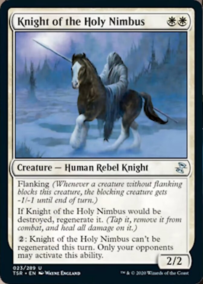 Knight of the Holy Nimbus [Time Spiral Remastered] - The Mythic Store | 24h Order Processing