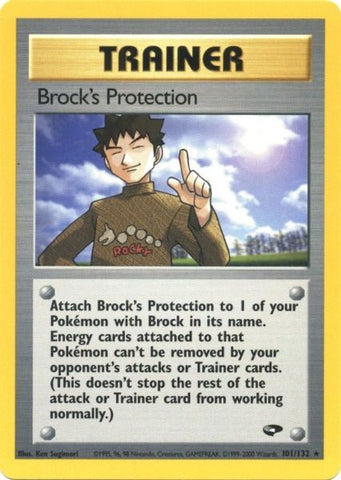 Brock's Protection (101/132) [Gym Challenge Unlimited] - The Mythic Store | 24h Order Processing