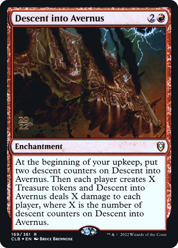 Descent into Avernus [Commander Legends: Battle for Baldur's Gate Prerelease Promos] - The Mythic Store | 24h Order Processing