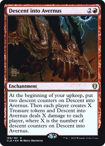 Descent into Avernus [Commander Legends: Battle for Baldur's Gate Prerelease Promos] - The Mythic Store | 24h Order Processing