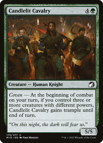 Candlelit Cavalry [Innistrad: Midnight Hunt] - The Mythic Store | 24h Order Processing