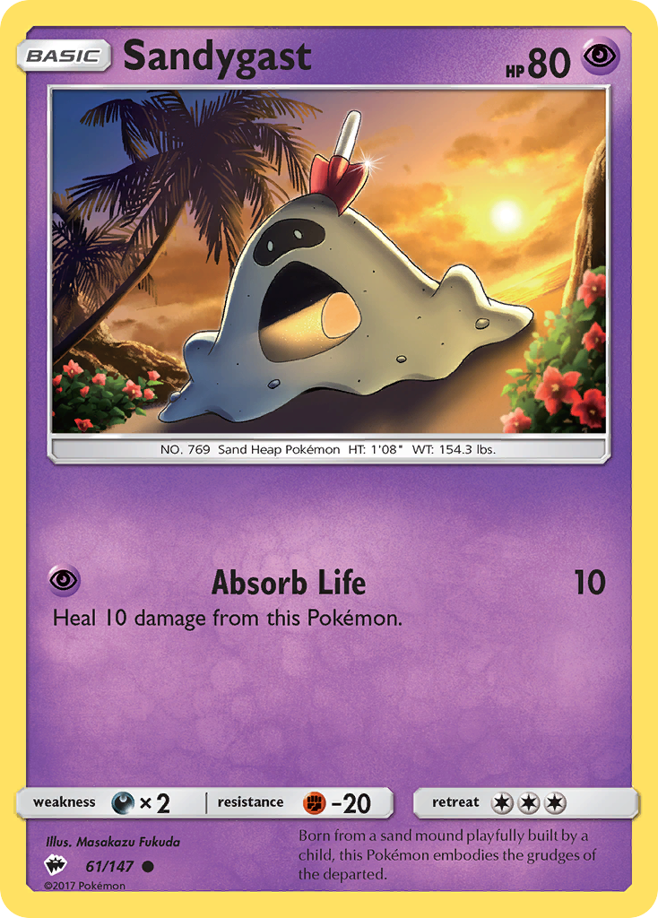 Sandygast (61/147) [Sun & Moon: Burning Shadows] - The Mythic Store | 24h Order Processing
