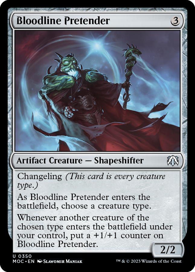 Bloodline Pretender [March of the Machine Commander] - The Mythic Store | 24h Order Processing